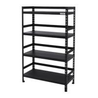 ราคา ชั้นวางของ 4 ชั้น FURDINI HOMER TYPE B 100 ซม. สีดำ (1194154)