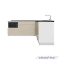STARMARK ครัวไม้สำเร็จ 220 ซม. รุ่น CONTE BASE_L_R