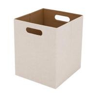 ราคา กล่องผ้าพับ STACKO HOME 25x27x31 ซม. ไซซ์ L สีครีม (1197898)
