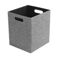 ราคา กล่องผ้าพับ STACKO HOME 25x27x31 ซม. ไซซ์ L สีเทา (1197899)