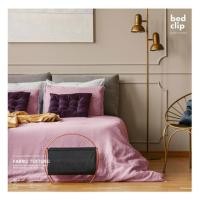 ราคา ชุดผ้าปูที่นอน 4 ฟุต 2 ชิ้น BED CLIP MICROTEX สี PINK (1198538)