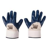 ราคา ถุงมือผ้าฝ้ายเคลือบไนไตร(ขอบเซฟตี้) YAMADA N10B 10 นิ้ว สีน้ำเงิน (1198750)