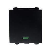 ราคา สวิตช์ 1 ทาง 1.5 ช่อง ELECKTA BASIC สีดำ (1199218)