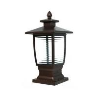 ราคา โคมไฟหัวเสา CARINI 614F สีน้ำตาล (1200199)