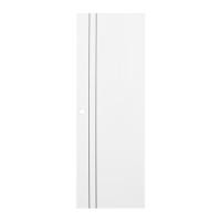 ราคา ประตูห้องน้ำ UPVC ECO-DOOR P2 70X200 ซม. สีขาว เจาะลูกบิด (1200662)