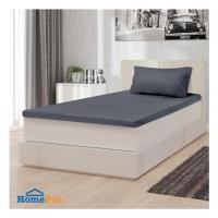 ราคา ชุดผ้าปู TOPPER 3 ฟุต 2 ชิ้น HOME LIVING STYLE FLOAT สีเทา (1200671)