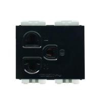 ราคา เต้ารับเดี่ยว 3 ขา CT ELECTRIC CPS-113 สีดำ (1200702)