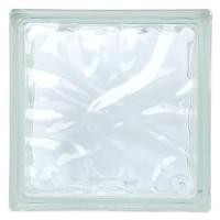 ราคา อิฐแก้ว 19X19X9 ซม. ช้างแก้ว พริ้วแก้ว สีใส (1200787)