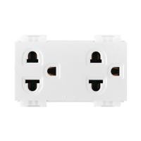 ราคา เต้ารับคู่ 3 ขา CT ELECTRIC CPS-116 สีขาว (1201169)