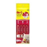 ราคา ขนมแมวเลีย ME-O CREAMY TREATS รสปลาทูน่าและมะเขือเทศ แพ็ก 4 ชิ้น (1204108)