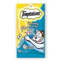 ราคา ขนมแมวเลีย TEMPTATIONS CREAMY PUREE CHICKEN & TUNA 48 กรัม (แพ็ก 4 ชิ้น) (1204117)