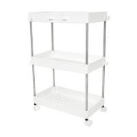 ราคา ชั้นวางของพลาสติก 3 ชั้น มีล้อ KECH NIFTY 40X22X60 ซม. สีขาว (1205518)