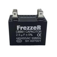 ราคา คาปาซิเตอร์พัดลม FREZZER 2.5 uF (ไมโครฟารัด) (1206488)