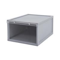 ราคา กล่องรองเท้า STACKO MAGNETIC LOCK MONO 28X37X18.3 ซม. สีเทา (1209758)