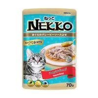 ราคา อาหารเปียกแมว NEKKO TUNA IN GRAVY 70 ก. (1212999)