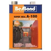 ราคา น้ำยาเคลือบเงาใสกันซึม (สูตรน้ำมัน) BESBOND A-100 3.78 ลิตร (1213798)