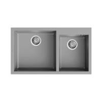 ราคา ซิงค์ฝัง 2 หลุม METRIX NES20CE สีปูนเปลือย (1214618)