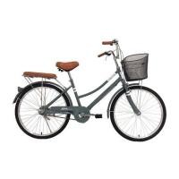 ราคา จักรยานแม่บ้าน 24 นิ้ว JOY BICYCLE DREAM สีเทา (1215317)