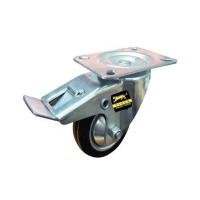 ราคา ลูกล้อยาง BLACK TIGER แป้นหมุน มีเบรก สีดำ (1217864)