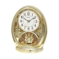 ราคา นาฬิกาตั้งโต๊ะพลาสติก RHYTHM 4SG768WT18 10X8 นิ้ว สีทอง (1217906)