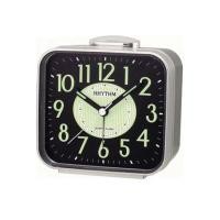 ราคา นาฬิกาตั้งโต๊ะพลาสติก RHYTHM CRA629NR19 3.5X3.5 นิ้ว สีเงิน (1217960)