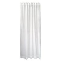 ราคา ผ้าม่านโปร่งซ่อนหู HOME LIVING STYLE BASIE 130X220 ซม. สีขาว (1218618)