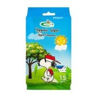 ราคา ผ้าเช็ดทำความสะอาดผิว FRESH PLUS SNOOPY แพ็ก 15 แผ่น กลิ่นแอปเปิ้ล (1219820)