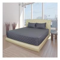 ราคา ชุดผ้าปูที่นอน 5 ฟุต 3 ชิ้น SYNDA PATIOLA สี GREY (1219939)