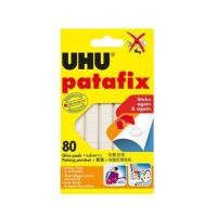 ราคา กาวดินน้ำมัน UHU PATAFIX สีขาว แพ็ก 80 ชิ้น (1220275)