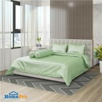 ราคา ชุดผ้าปูที่นอน 5 ฟุต 6 ชิ้น HOME LIVING STYLE TANGLE สีเขียว (1220279)