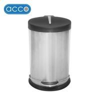 ราคา ถังขยะเหยียบกลม ACCO GENTLY 12 ลิตร สีเงิน (1220493)