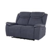 ราคา RECLINER 2 ที่นั่ง SB FURNITURE RUMAYSA สีเทาเข้ม (1222242)