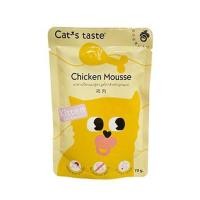 ราคา อาหารเปียกแมว CATS TASTE KITTEN รสมูสไก่ 70 ก. (1222452)