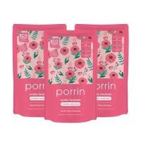 ราคา รีฟิลโฟมล้างมือ PORRIN 250 มล. GENTLE ROSE GERANIUM แพ็ก 3 ชิ้น (1222682)