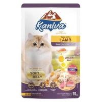 ราคา อาหารเปียกแมว KANIVA TUNA AND LAMB POUCH 70 ก. (1222849)