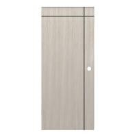 ราคา ประตูภายใน UPVC PARAZZO PUN06 90X200 ซม. สีเทา เจาะลูกบิด (1223291)