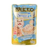 ราคา อาหารเปียกแมว NEKKO 7+ TUNA IN GRAVY 70 ก. (1223448)