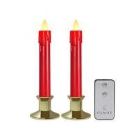 ราคา เชิงเทียน LED CLAIRE 0.06 วัตต์ WARM WHITE 18.5 ซม. สีแดง/ทอง (1225649)