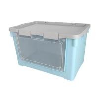 ราคา กล่องเก็บของฝาหน้า STACKO VIVE 62X41.7X36.9 ซม. สีฟ้า (1227367)