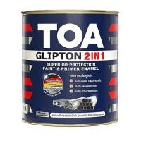 ราคา สีน้ำมัน TOA GLIPTON 2IN1 GG100 สีขาว เงา 1/4 แกลลอน (1228140)
