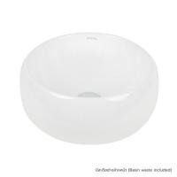 ราคา อ่างล้างหน้าแบบวางบนเคาน์เตอร์ MOYA 5097 สีขาว (1228188)