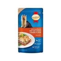 ราคา อาหารเปียกสุนัข SMARTHEART POUCH BEEF AND CHEESE LASAGNA 120 ก. (1229490)