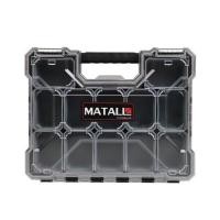 ราคา กล่องเครื่องมือ DIY MATALL HL3086-E 12 ช่อง สีเทา (1230016)