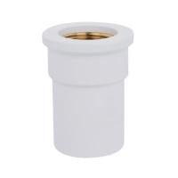 ราคา ข้อต่อตรงเกลียวในทองเหลือง-หนา SCG 1 นิ้ว สีขาว (1231000)