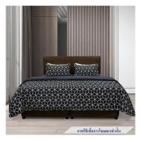 ราคา ชุดผ้าปูที่นอน 3.5 ฟุต 4 ชิ้น PICASSO SMILE สี BAMA DARKGREY (1231505)
