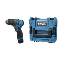 ราคา สว่านกระแทกไร้สาย (พร้อมแบตเตอรี่) ROWEL RW-120HBL 12 โวลต์ (1232261)