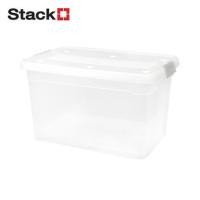 ราคา กล่องเก็บของ STACKO 6645 100 ลิตร 73x49x43 ซม. สีขาว (1233422)