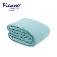 ราคา ผ้ารองกันเปื้อน KING SIZE PICASSO SMILE สี GREEN MINT (1233519)