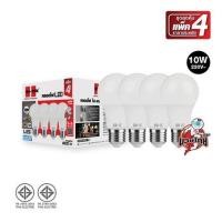 ราคา หลอด LED HI-TEK MUAY THAI 10 วัตต์ DAYLIGHT E27 แพ็ก 4 ชิ้น (1234935)