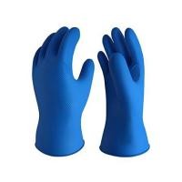 ราคา ถุงมือยางไนไตร MICROTEX FREE SIZE สีฟ้า แพ็ก 12 ชิ้น (1235076)